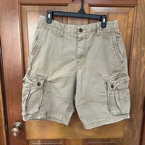 AE Flex 12" Lived-In Longer Length Cargo Short - Size 36